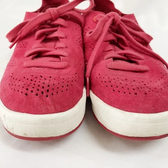 NEW BALANCE 300 Reenginered Rev-Lite Sneakers Pink Suede Size 9 - Picture 3 of 8